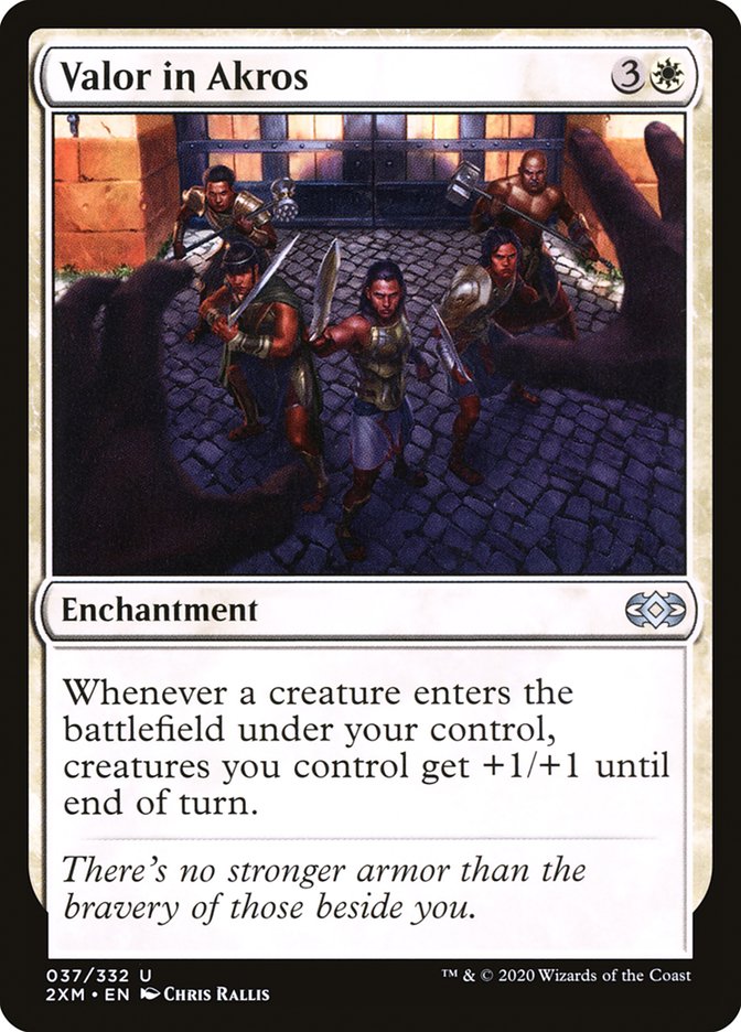 Valor in Akros [Double Masters] | Fandemonia Ltd