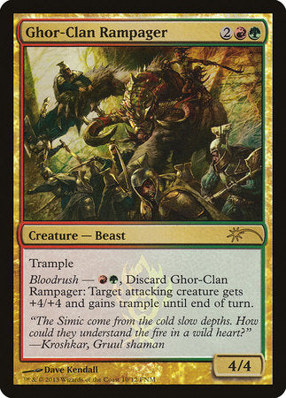 Ghor-Clan Rampager [Friday Night Magic 2013] | Fandemonia Ltd