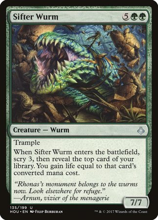 Sifter Wurm [Hour of Devastation] | Fandemonia Ltd