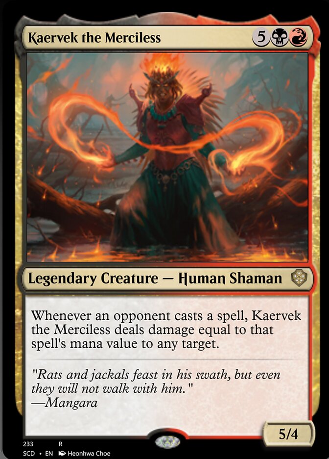 Kaervek the Merciless [Starter Commander Decks] | Fandemonia Ltd