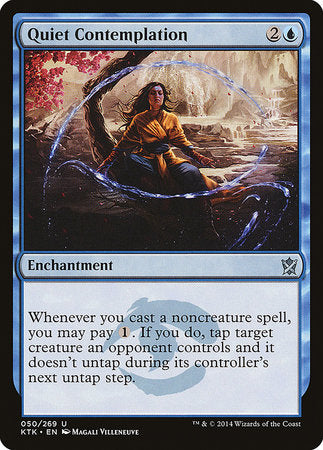 Quiet Contemplation [Khans of Tarkir] | Fandemonia Ltd