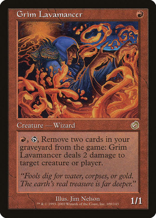 Grim Lavamancer [Torment] | Fandemonia Ltd