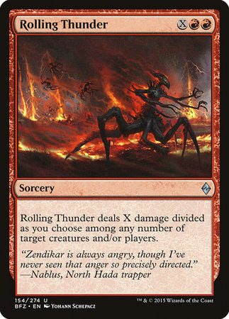 Rolling Thunder [Battle for Zendikar] | Fandemonia Ltd