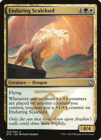 Enduring Scalelord [Dragons of Tarkir] | Fandemonia Ltd