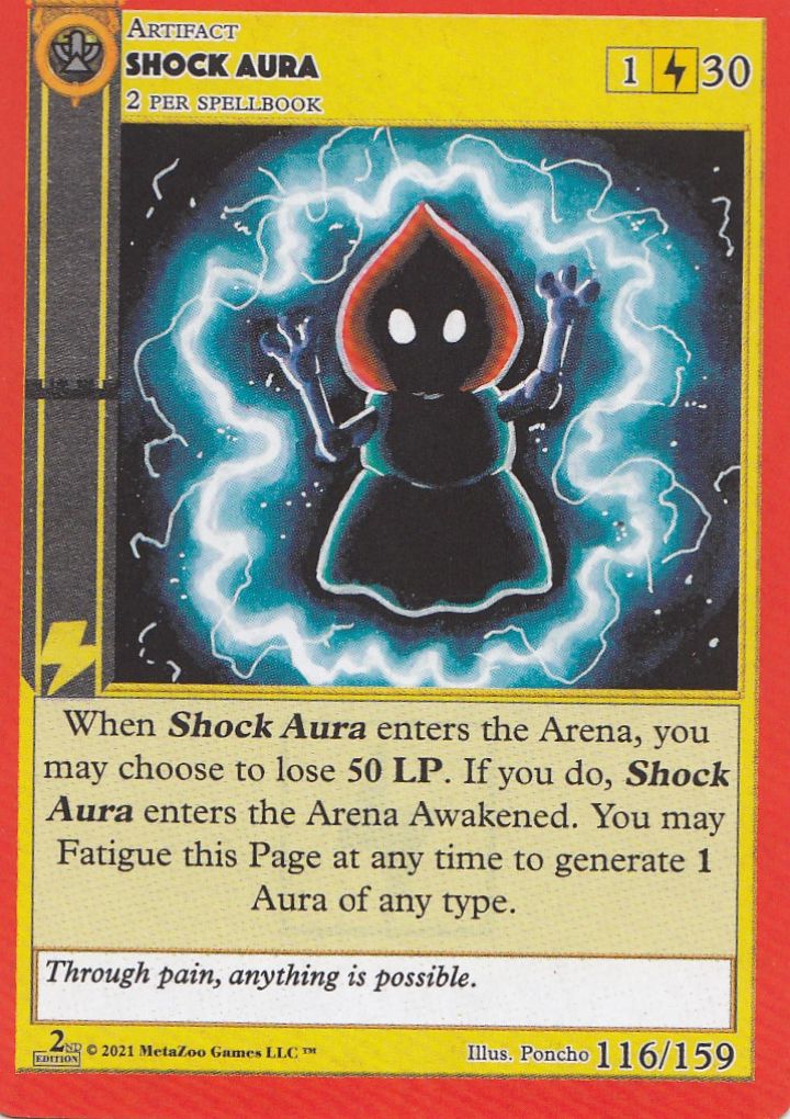 Shock Aura [Cryptid Nation: Second Edition] | Fandemonia Ltd