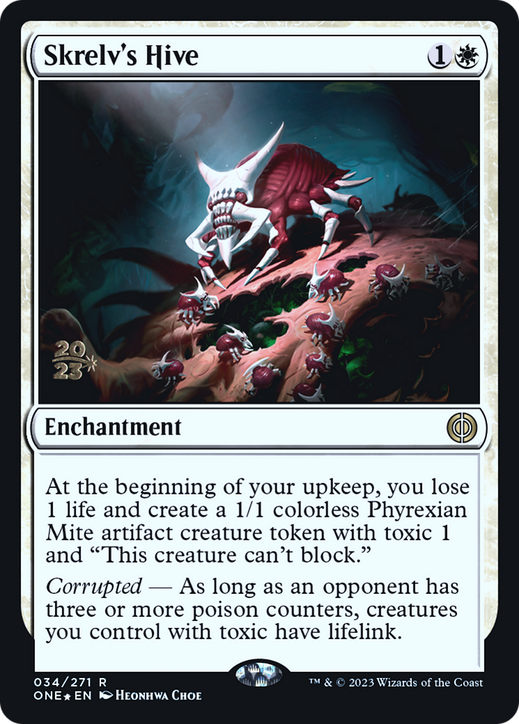 Skrelv's Hive [Phyrexia: All Will Be One Prerelease Promos] | Fandemonia Ltd
