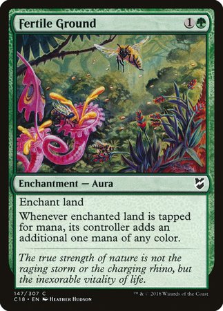 Fertile Ground [Commander 2018] | Fandemonia Ltd