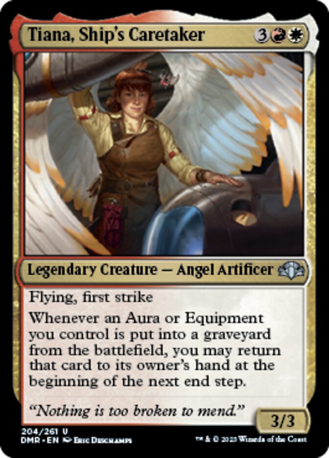 Tiana, Ship's Caretaker [Dominaria Remastered] | Fandemonia Ltd