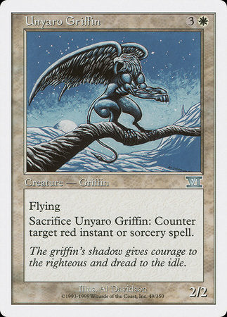 Unyaro Griffin [Classic Sixth Edition] | Fandemonia Ltd