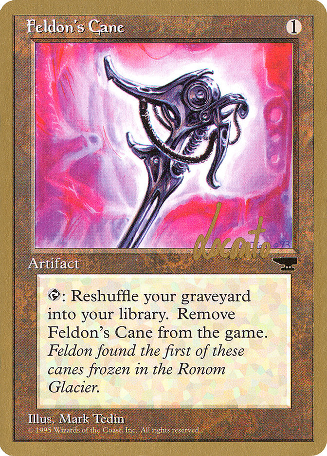 Feldon's Cane (Michael Loconto) [Pro Tour Collector Set] | Fandemonia Ltd