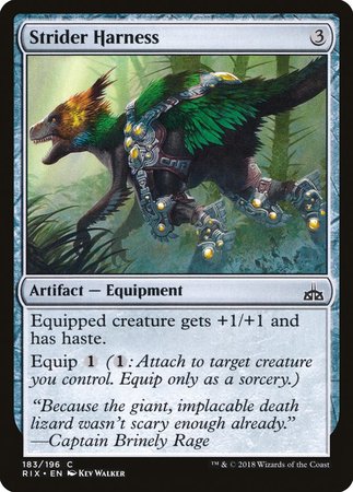 Strider Harness [Rivals of Ixalan] | Fandemonia Ltd