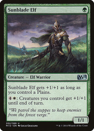 Sunblade Elf [Magic 2015] | Fandemonia Ltd