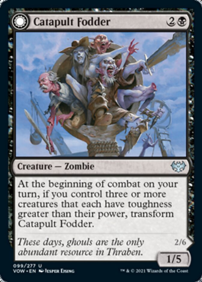 Catapult Fodder // Catapult Captain [Innistrad: Crimson Vow] | Fandemonia Ltd