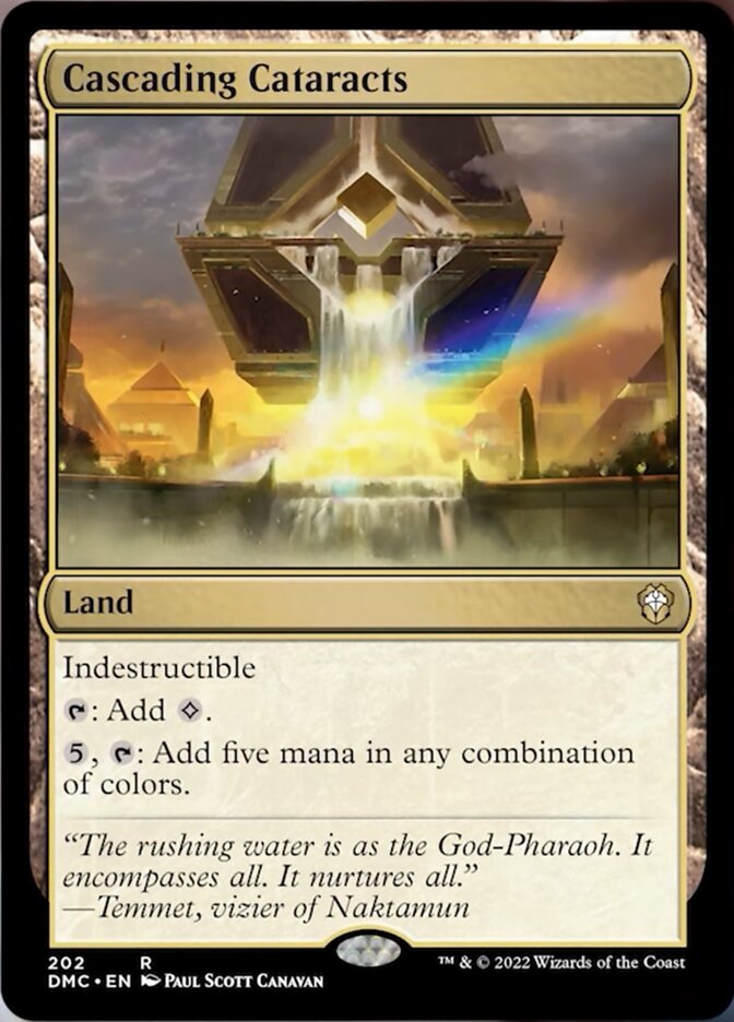 Cascading Cataracts [Dominaria United Commander] | Fandemonia Ltd