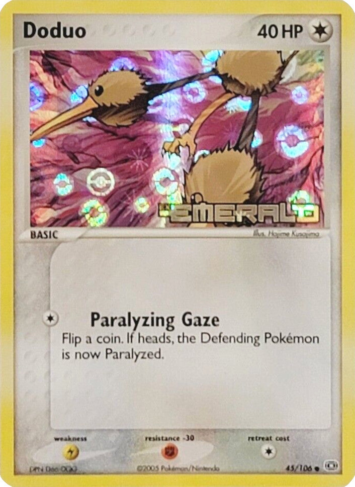 Doduo (45/106) (Stamped) [EX: Emerald] | Fandemonia Ltd