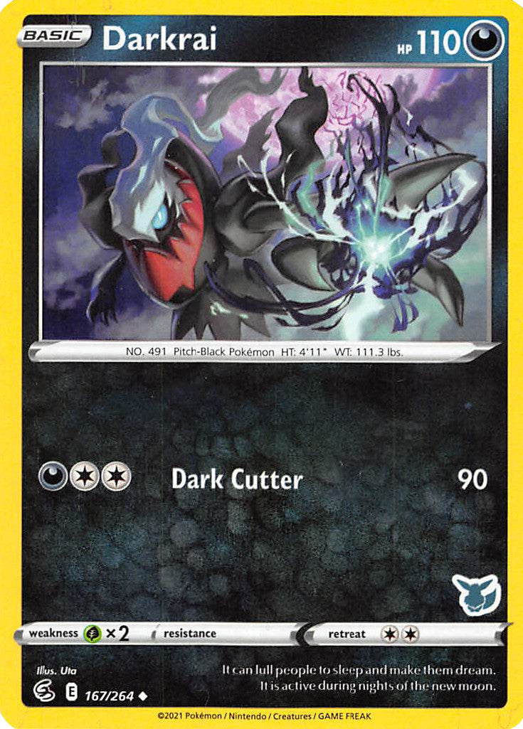 Darkrai (167/264) (Eevee Deck) [Battle Academy 2022] | Fandemonia Ltd