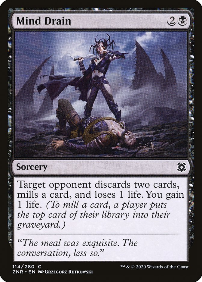Mind Drain [Zendikar Rising] | Fandemonia Ltd