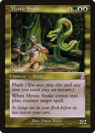 Mystic Snake [Time Spiral Timeshifted] | Fandemonia Ltd