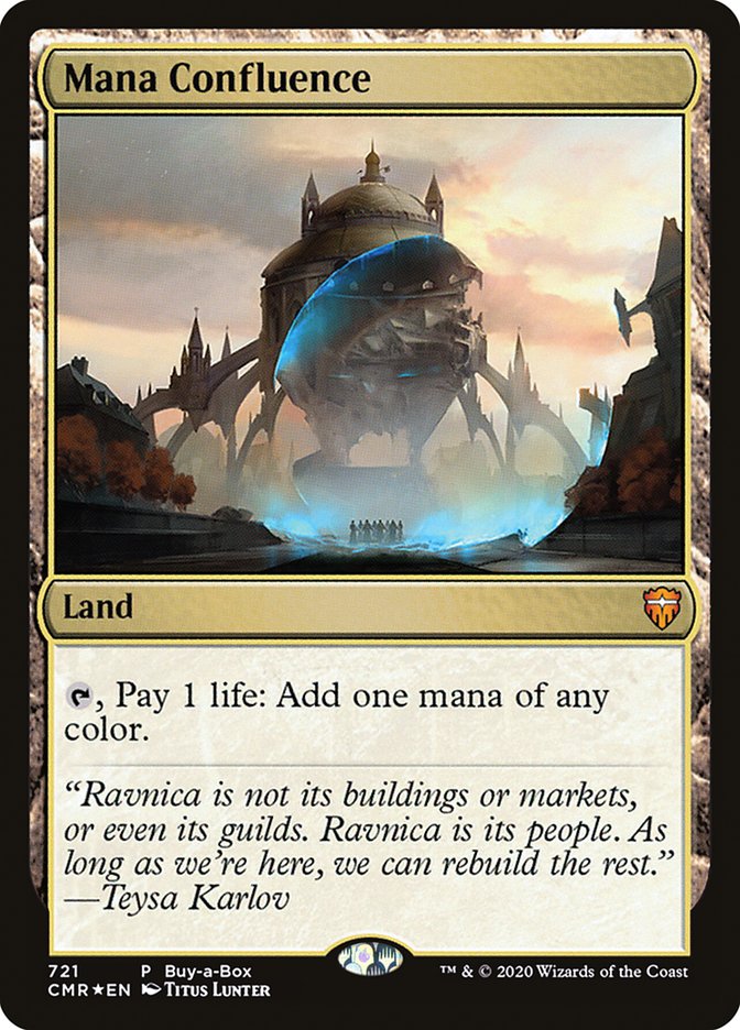 Mana Confluence (Buy-A-Box) [Commander Legends Promos] | Fandemonia Ltd