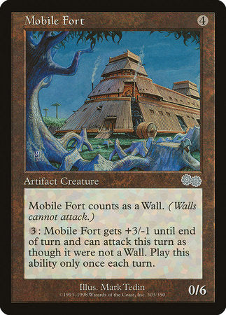 Mobile Fort [Urza's Saga] | Fandemonia Ltd
