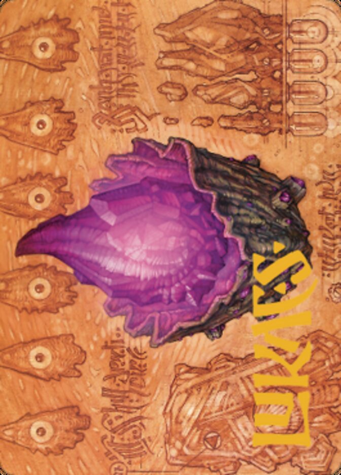 Thorn of Amethyst Art Card (Gold-Stamped Signature) [The Brothers' War Art Series] | Fandemonia Ltd