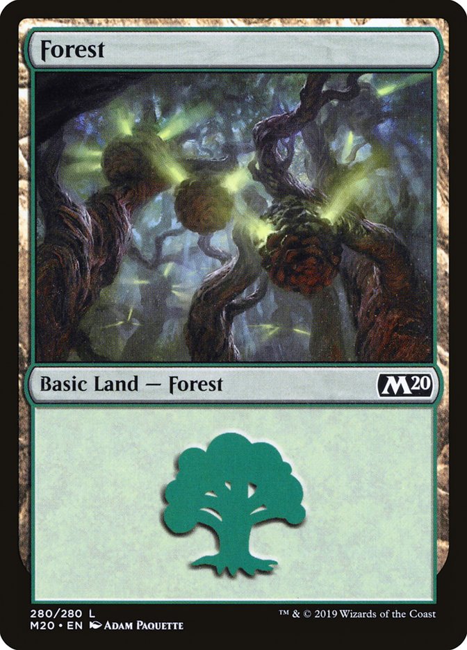 Forest (#280) [Core Set 2020] | Fandemonia Ltd