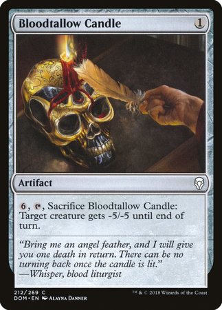 Bloodtallow Candle [Dominaria] | Fandemonia Ltd