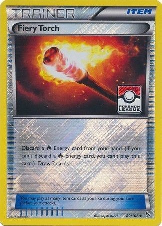 Fiery Torch (89/106) (League Promo) [XY: Flashfire] | Fandemonia Ltd