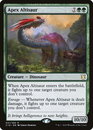 Apex Altisaur [Commander 2019] | Fandemonia Ltd