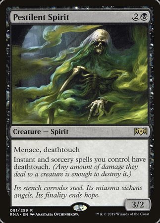 Pestilent Spirit [Ravnica Allegiance] | Fandemonia Ltd