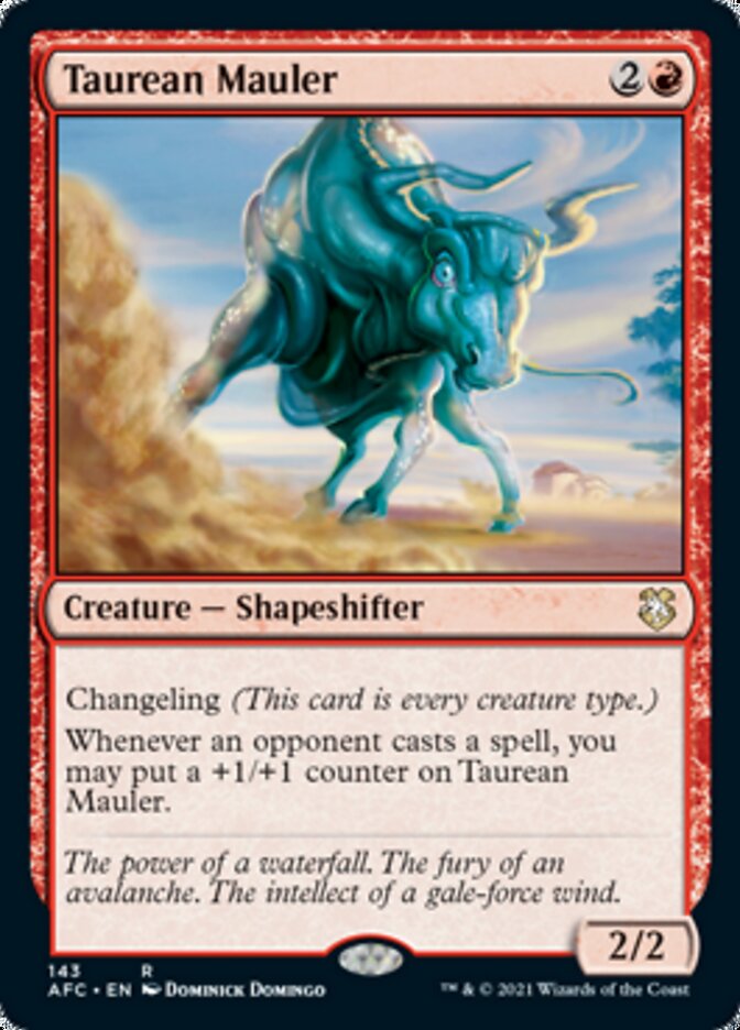 Taurean Mauler [Dungeons & Dragons: Adventures in the Forgotten Realms Commander] | Fandemonia Ltd