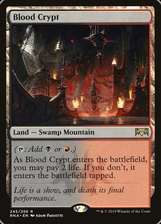 Blood Crypt [Ravnica Allegiance] | Fandemonia Ltd