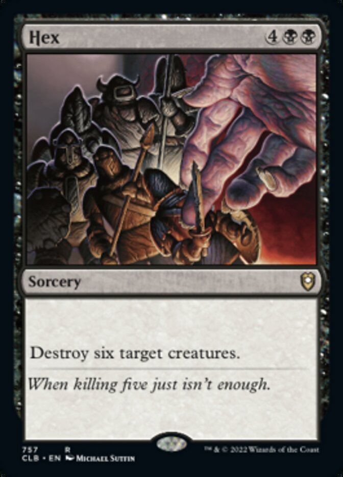 Hex [Commander Legends: Battle for Baldur's Gate] | Fandemonia Ltd
