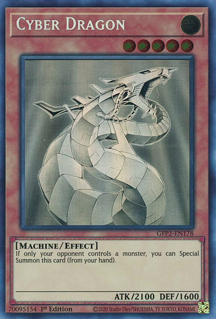 Cyber Dragon [GFP2-EN178] Ghost Rare | Fandemonia Ltd