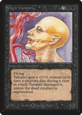 Sengir Vampire [Limited Edition Beta] | Fandemonia Ltd