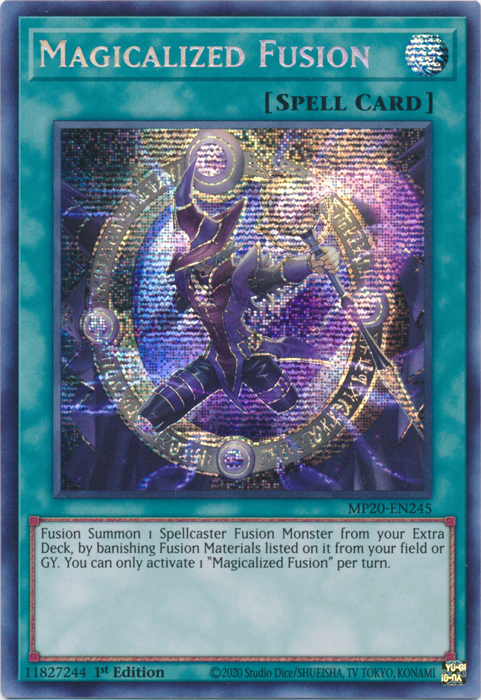 Magicalized Fusion [MP20-EN245] Prismatic Secret Rare | Fandemonia Ltd