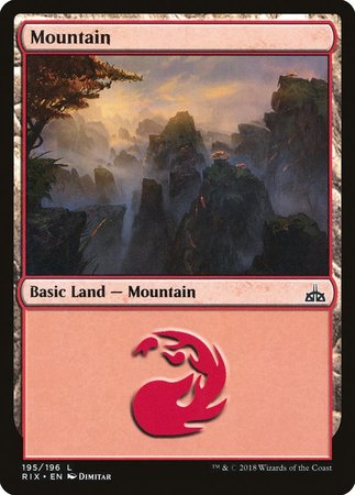 Mountain [Rivals of Ixalan] | Fandemonia Ltd