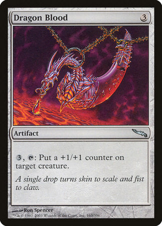 Dragon Blood [Mirrodin] | Fandemonia Ltd