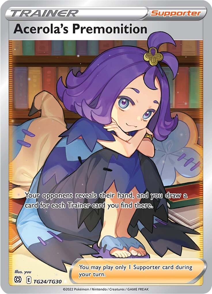 Acerola's Premonition (TG24/TG30) [Sword & Shield: Brilliant Stars] | Fandemonia Ltd