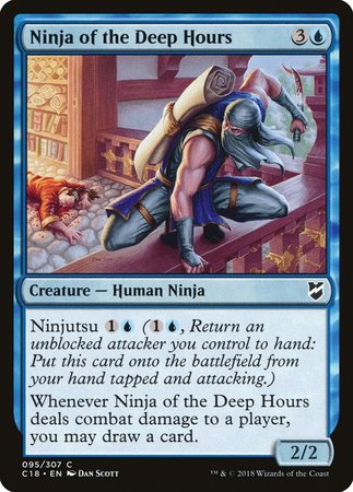 Ninja of the Deep Hours [Commander 2018] | Fandemonia Ltd