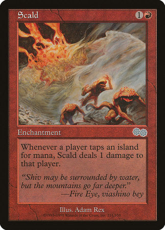 Scald [Urza's Saga] | Fandemonia Ltd