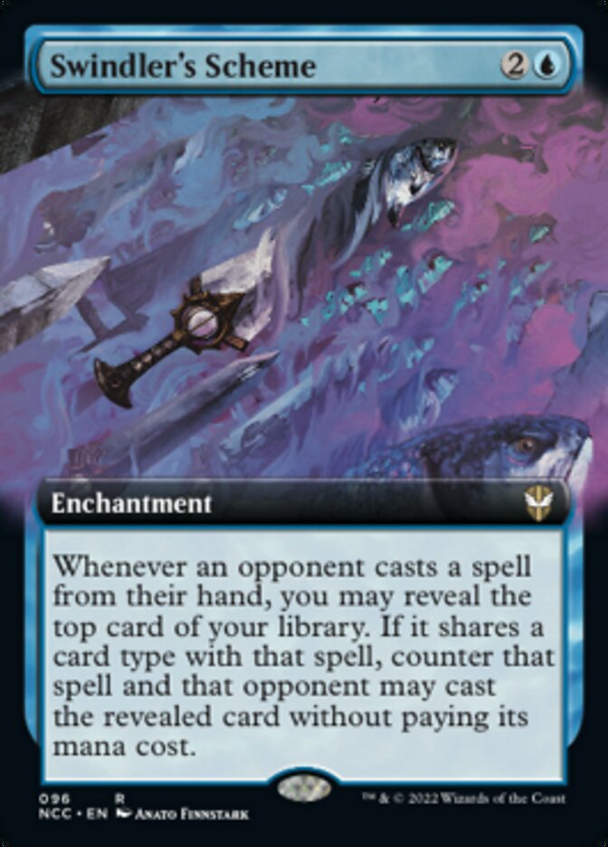 Swindler's Scheme (Extended Art) [Streets of New Capenna Commander] | Fandemonia Ltd