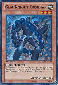 Gem-Knight Obsidian [HA06-EN031] Super Rare | Fandemonia Ltd
