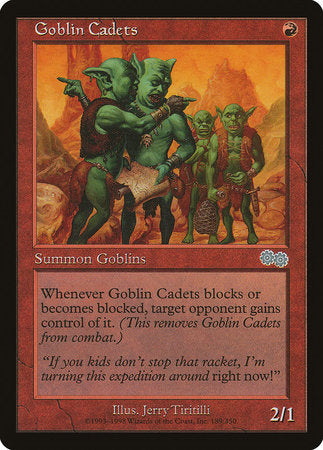 Goblin Cadets [Urza's Saga] | Fandemonia Ltd