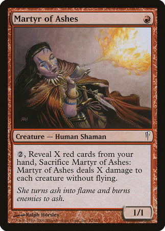 Martyr of Ashes [Coldsnap] | Fandemonia Ltd