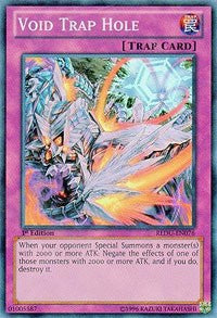 Void Trap Hole [REDU-EN076] Super Rare | Fandemonia Ltd