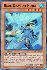 Blue Dragon Ninja [REDU-EN083] Super Rare | Fandemonia Ltd