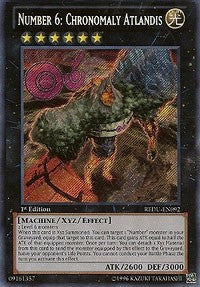 Number 6: Chronomaly Atlandis [REDU-EN092] Secret Rare | Fandemonia Ltd