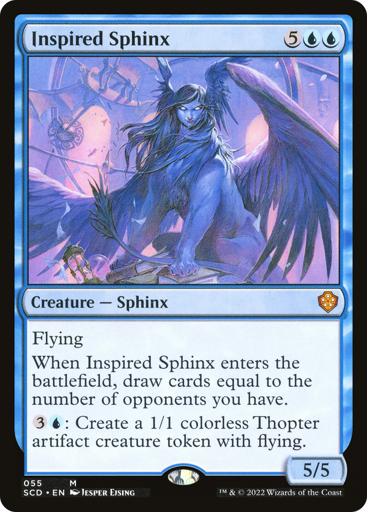 Inspired Sphinx [Starter Commander Decks] | Fandemonia Ltd