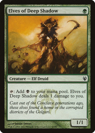 Elves of Deep Shadow [Duel Decks: Izzet vs. Golgari] | Fandemonia Ltd